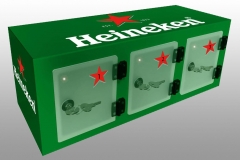 3 Locker Wall Heineken